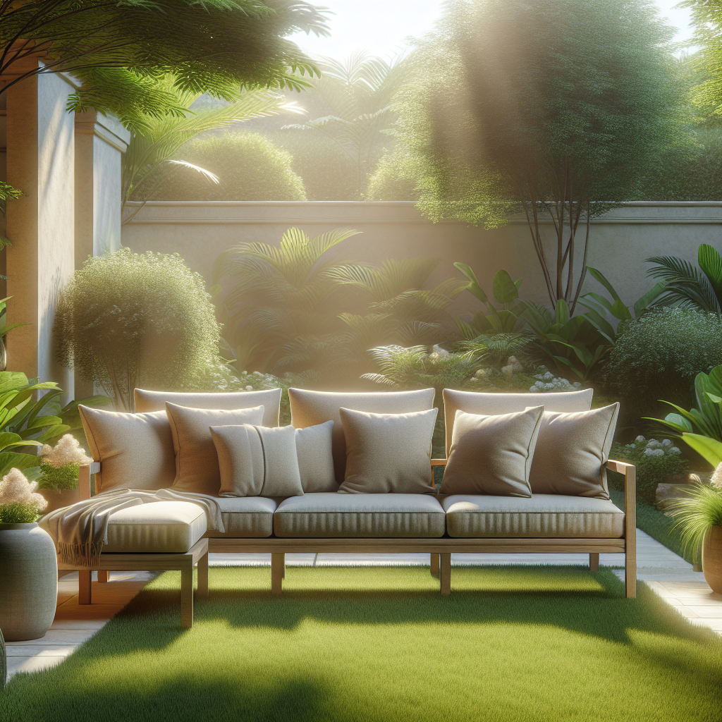 Custom Outdoor Bench Cushions for patio seating