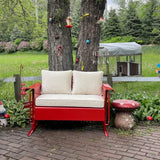 Vintage & Antique Metal Glider Cushions — Custom Replacement, Any Size