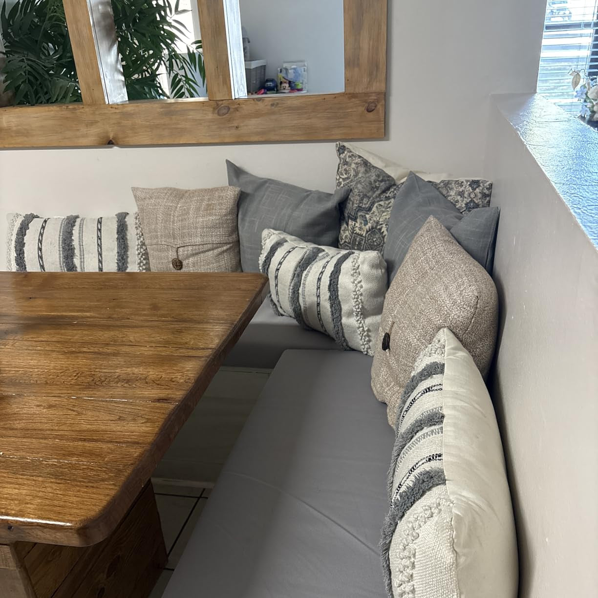 Coussin de banc sur mesure US Cushion® pour intérieur et extérieur 