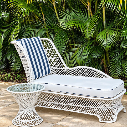 Woodard Chaise Lounge Replacement Cushions — Custom-Cut to Any Collection
