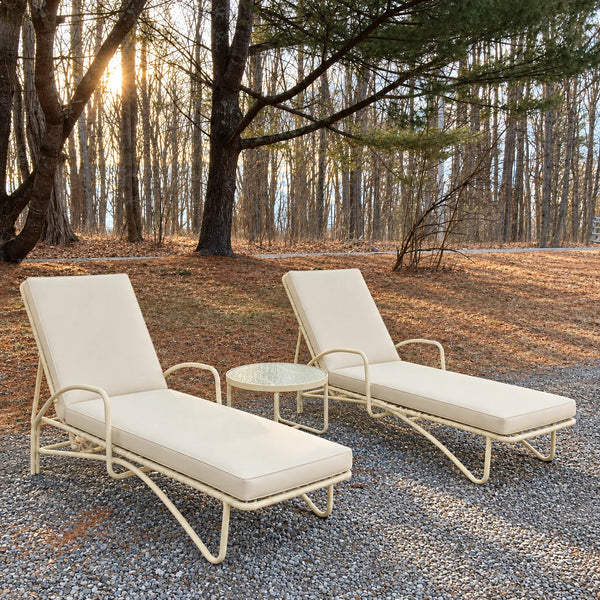 Brown Jordan Chaise Lounge Replacement Cushions — Custom-Cut to Any Model