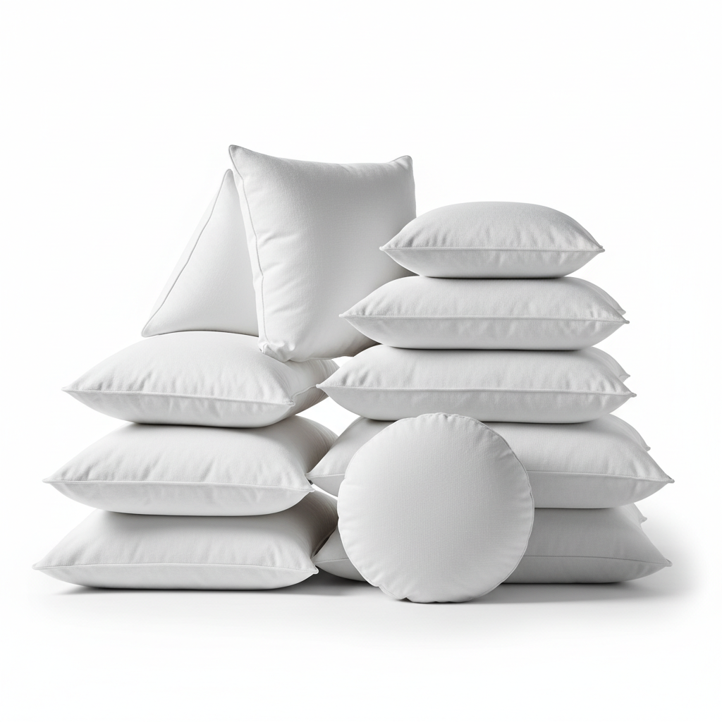 Cushion Inserts by USCUSHION, featuring soft fabric and vibrant colors, ideal for indoor and outdoor use.