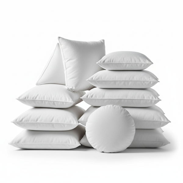 Custom cushion inserts – high-density foam fill for indoor and outdoor cushion covers