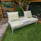 Custom Deep Seat Cushions — Seat & Back Pillow Set, Indoor Outdoor