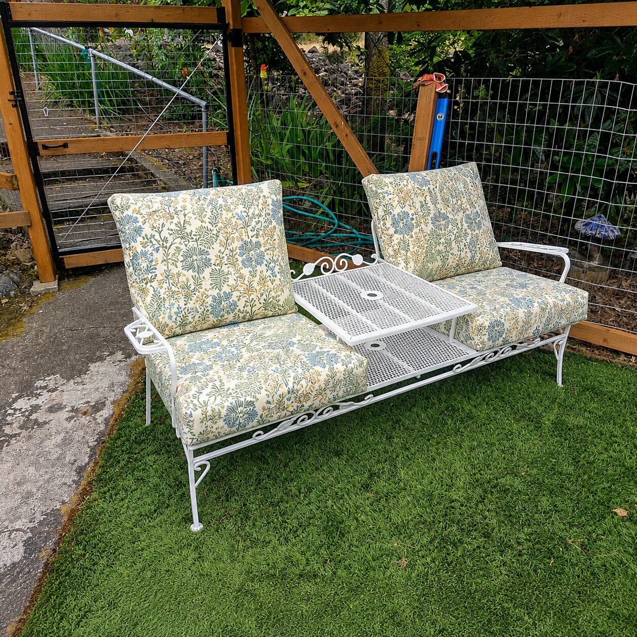 Custom Deep Seat Cushions — Seat & Back Pillow Set, Indoor Outdoor