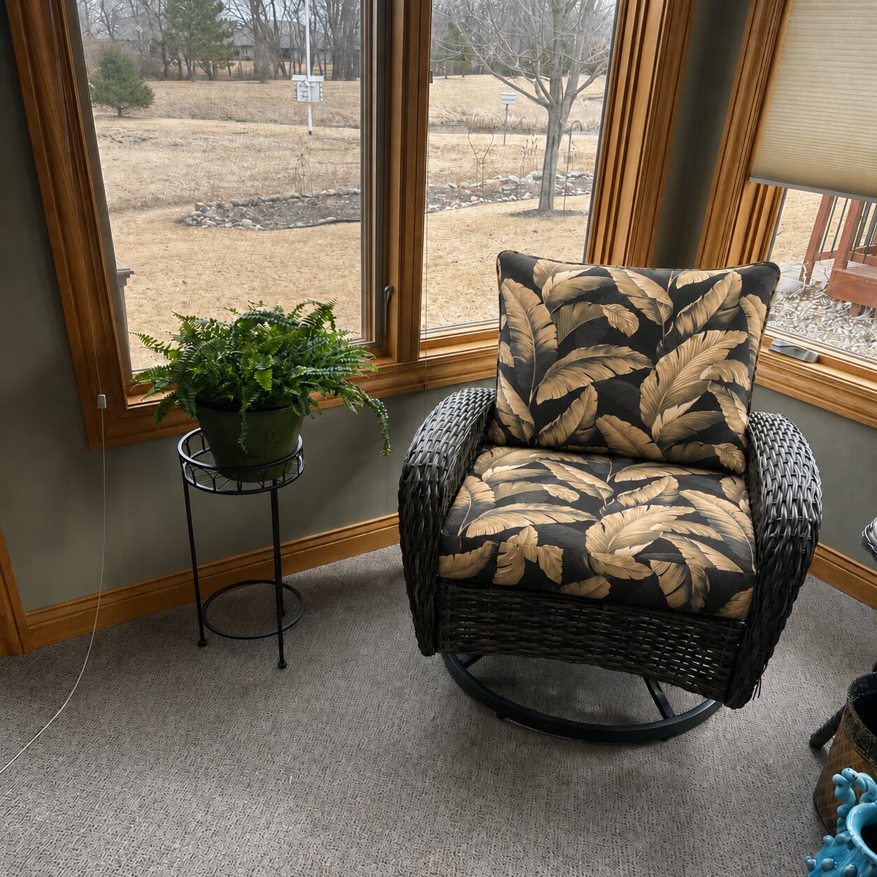 Deep Seat Chair Cushions — Custom Size & Fabric