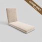 Custom chaise lounge cushion cover replacement – outdoor fabric exact size | USCUSHION