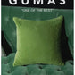 Luxurious rabbit faux fur pillow cover in rich forest green for bedroom or living room