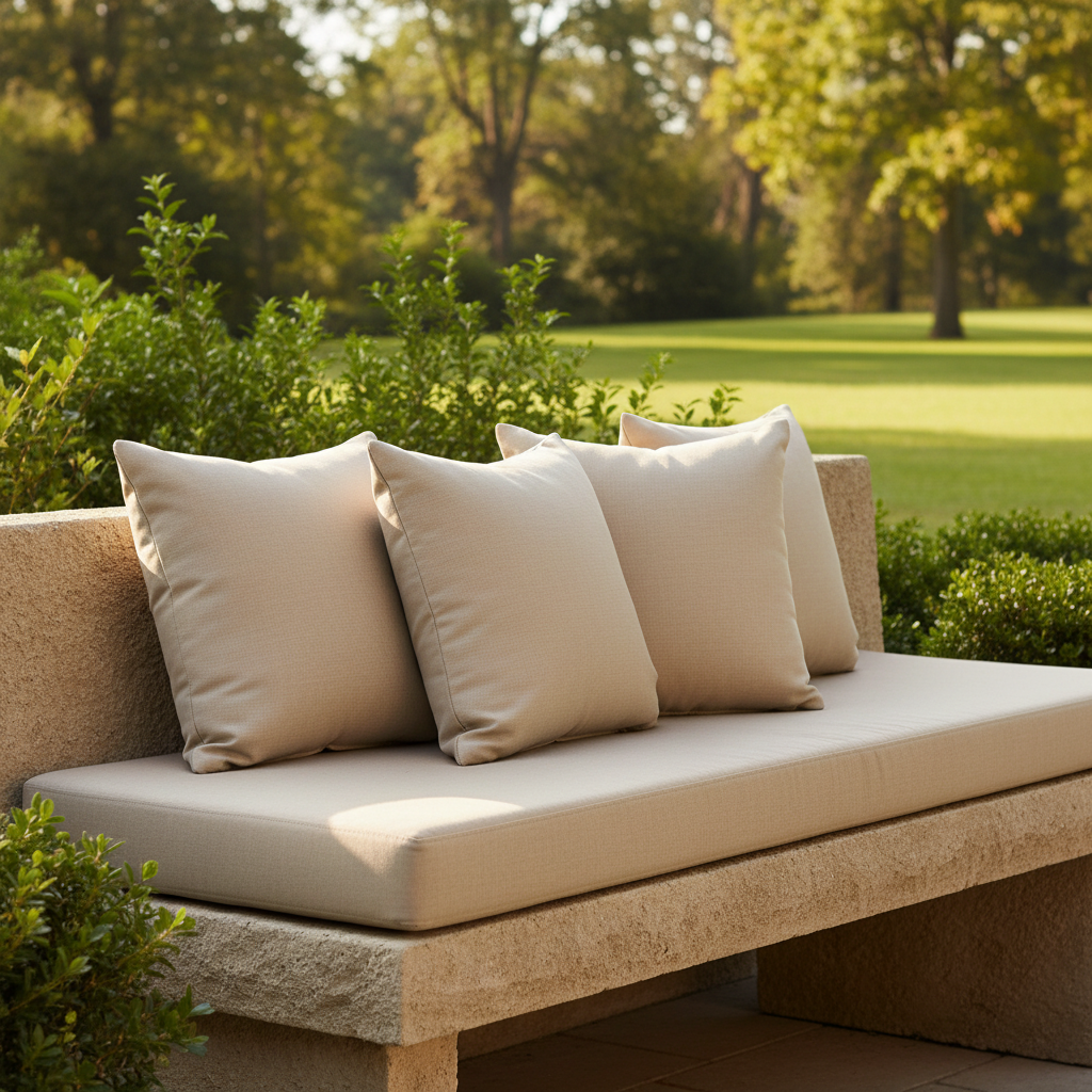 Custom Outdoor Bench Cushions