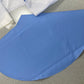 Custom cushion cover panel cut to shape during production of the puzzle floor cushion