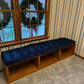 Custom window seat cushion tufted – exact size indoor bench pad | USCUSHION