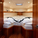 V berth cushions